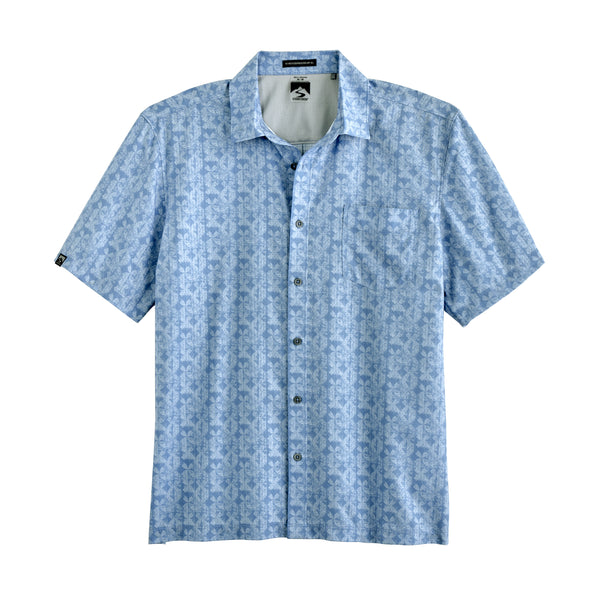 Men's Enthusiast 4-Way Stretch Printed Short Sleeve Outdoor Shirt