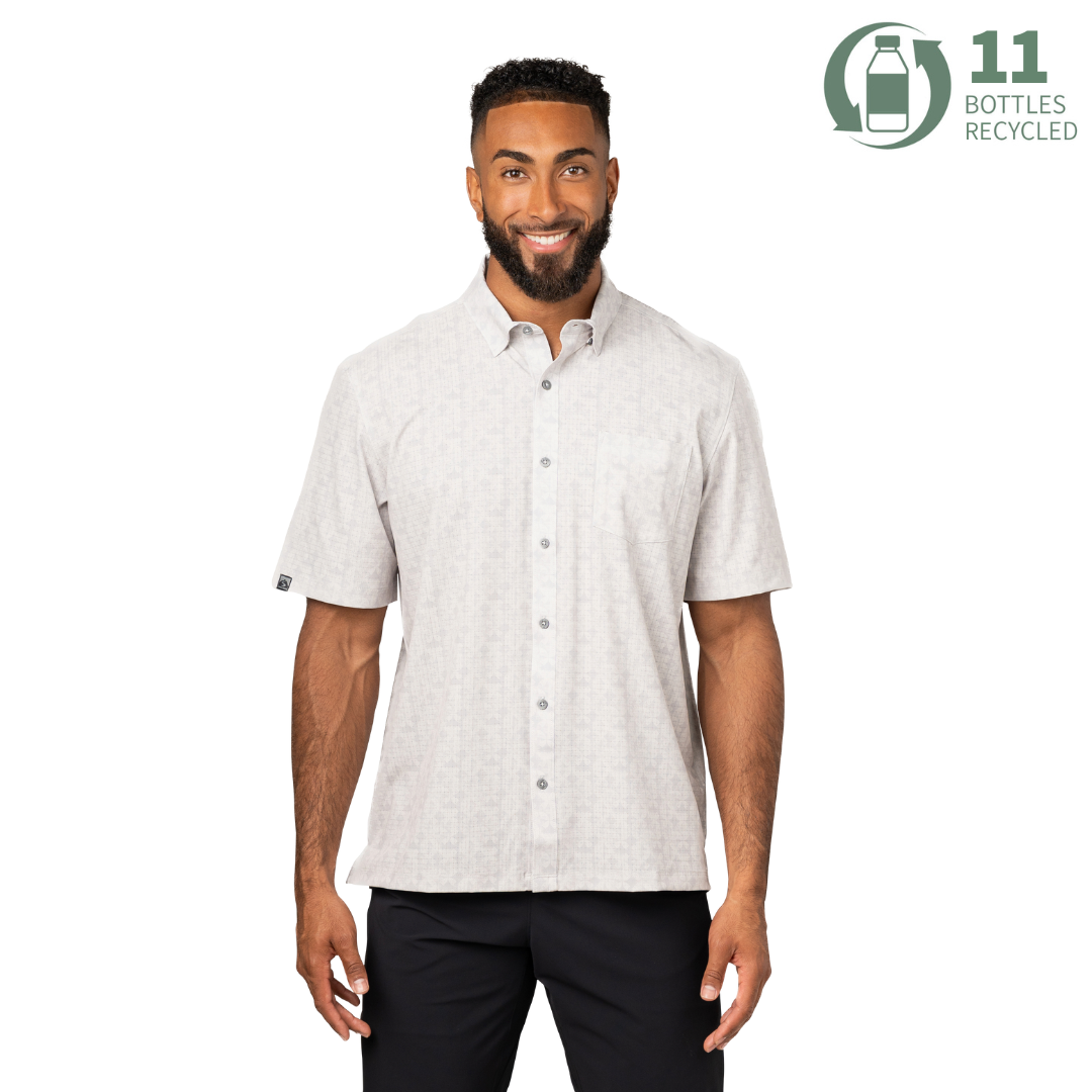 Men's Enthusiast 4-Way Stretch Printed Short Sleeve Outdoor Shirt Men's Enthusiast 4-Way Stretch Printed Short Sleeve Outdoor Shirt