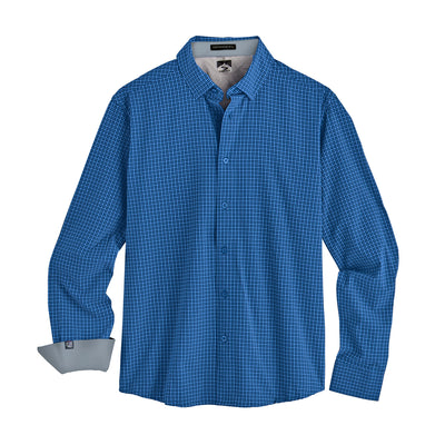 Men's Influencer Woven Shirt - Microplaid