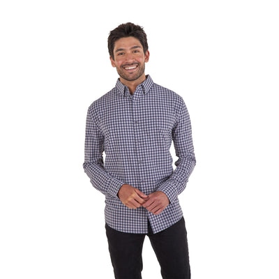 Men's Influencer Woven Shirt - Gingham - LAST CHANCE