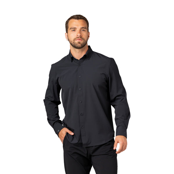 Men's Influencer 4-Way Stretch Solid Woven Shirt