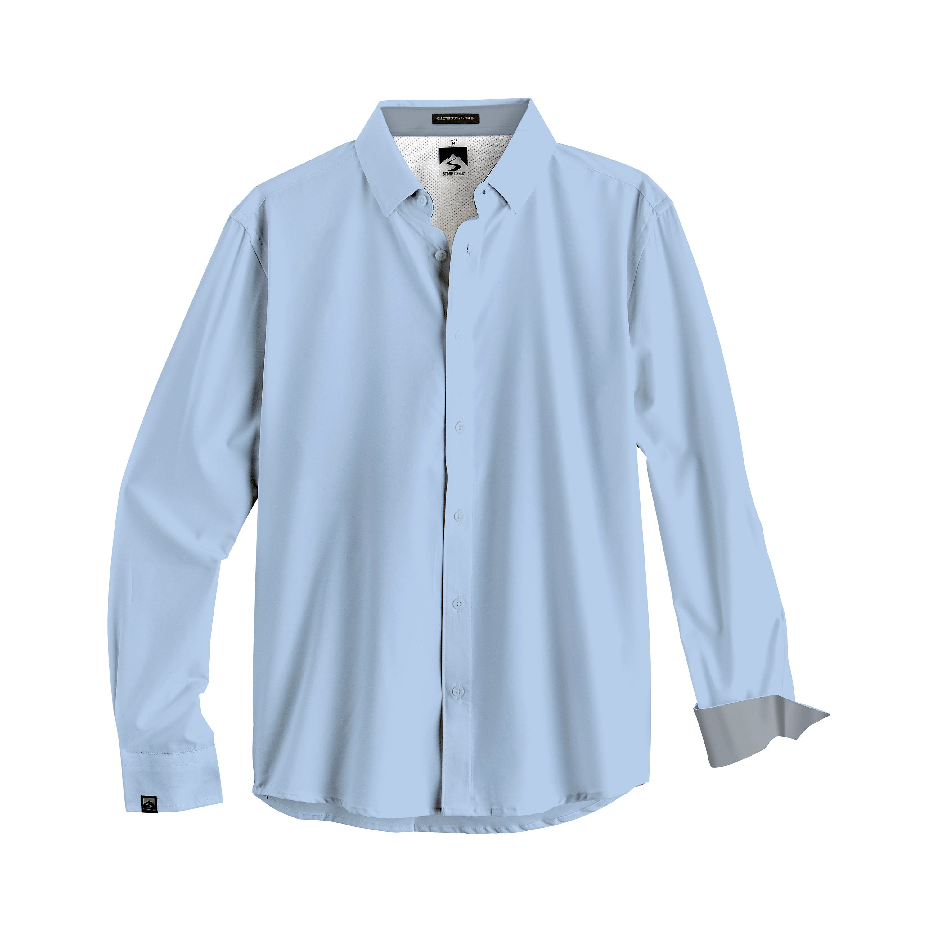Men's Influencer 4-Way Stretch Solid Woven Shirt – Storm Creek