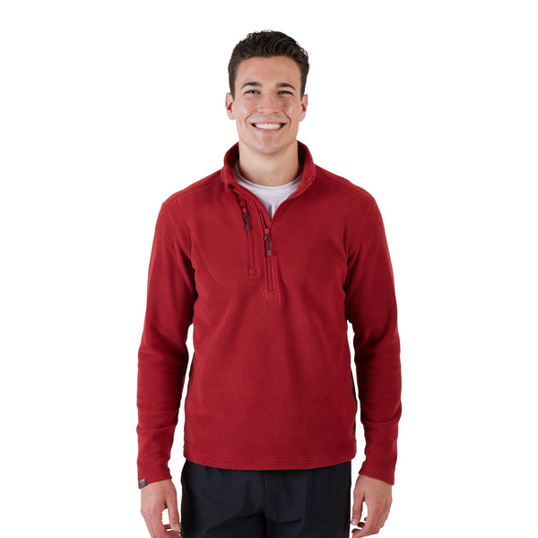 Men's Fireside Fleece Microfleece Quarter Zip