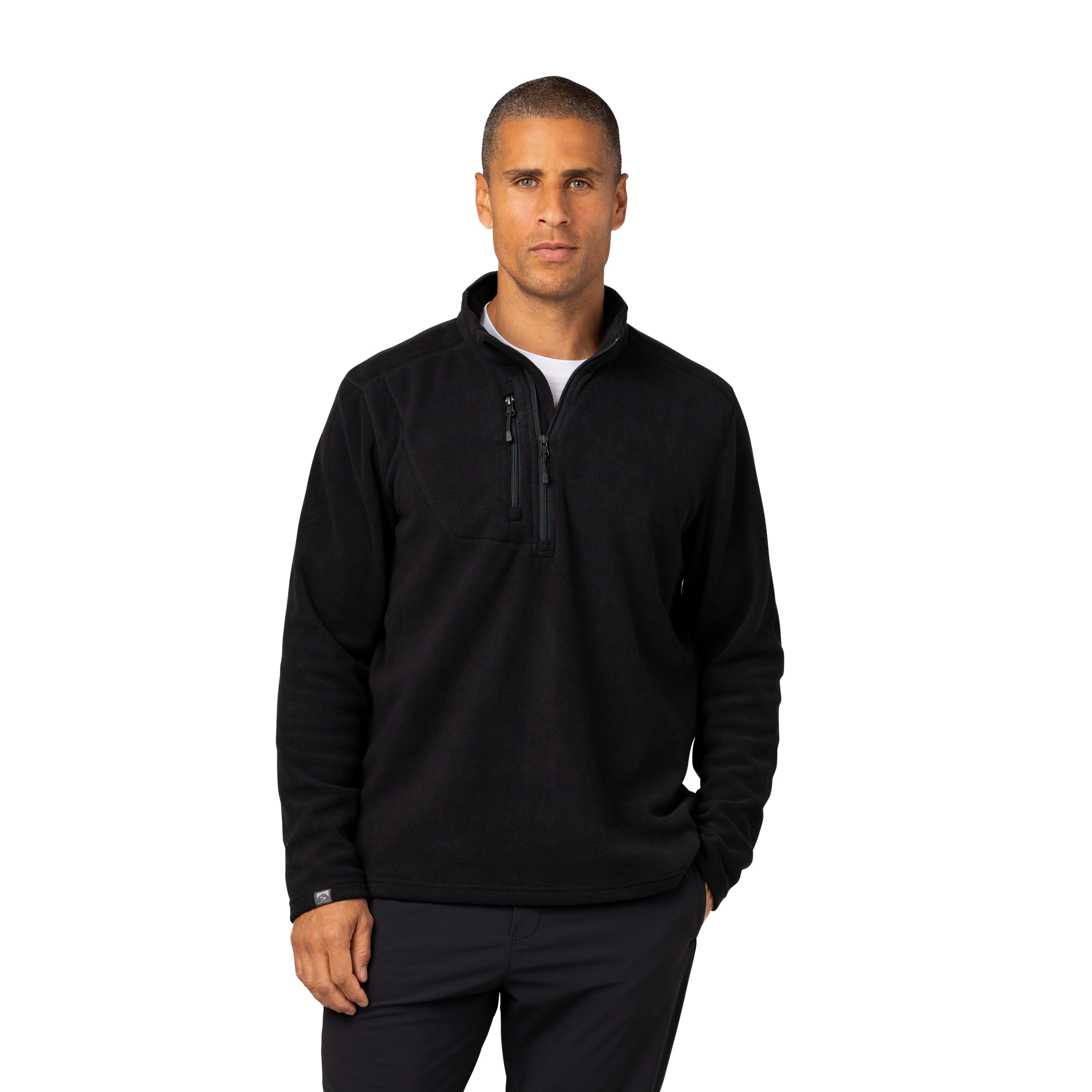 Men's Fireside Fleece Microfleece Quarter Zip – Storm Creek