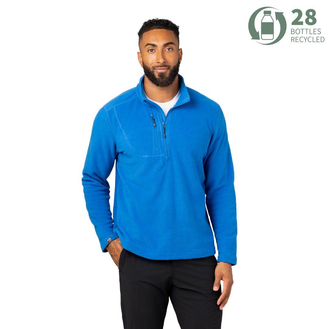 Men's Fireside Fleece Microfleece Quarter Zip – Storm Creek