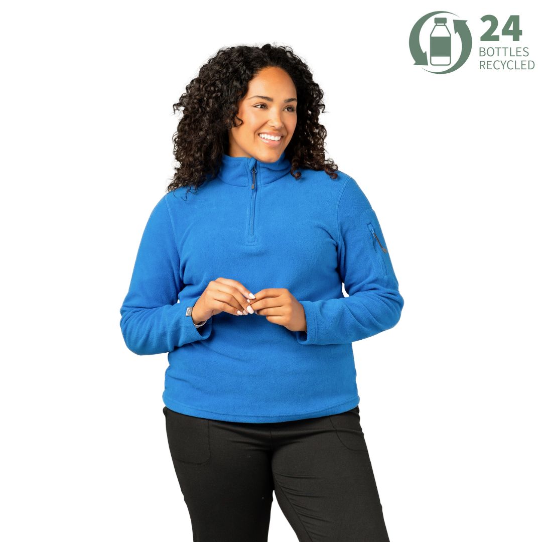 Women's Fireside Fleece Microfleece Quarter Zip – Storm Creek