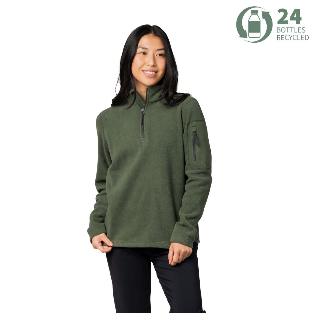 Women's Fireside Fleece Microfleece Quarter Zip – Storm Creek