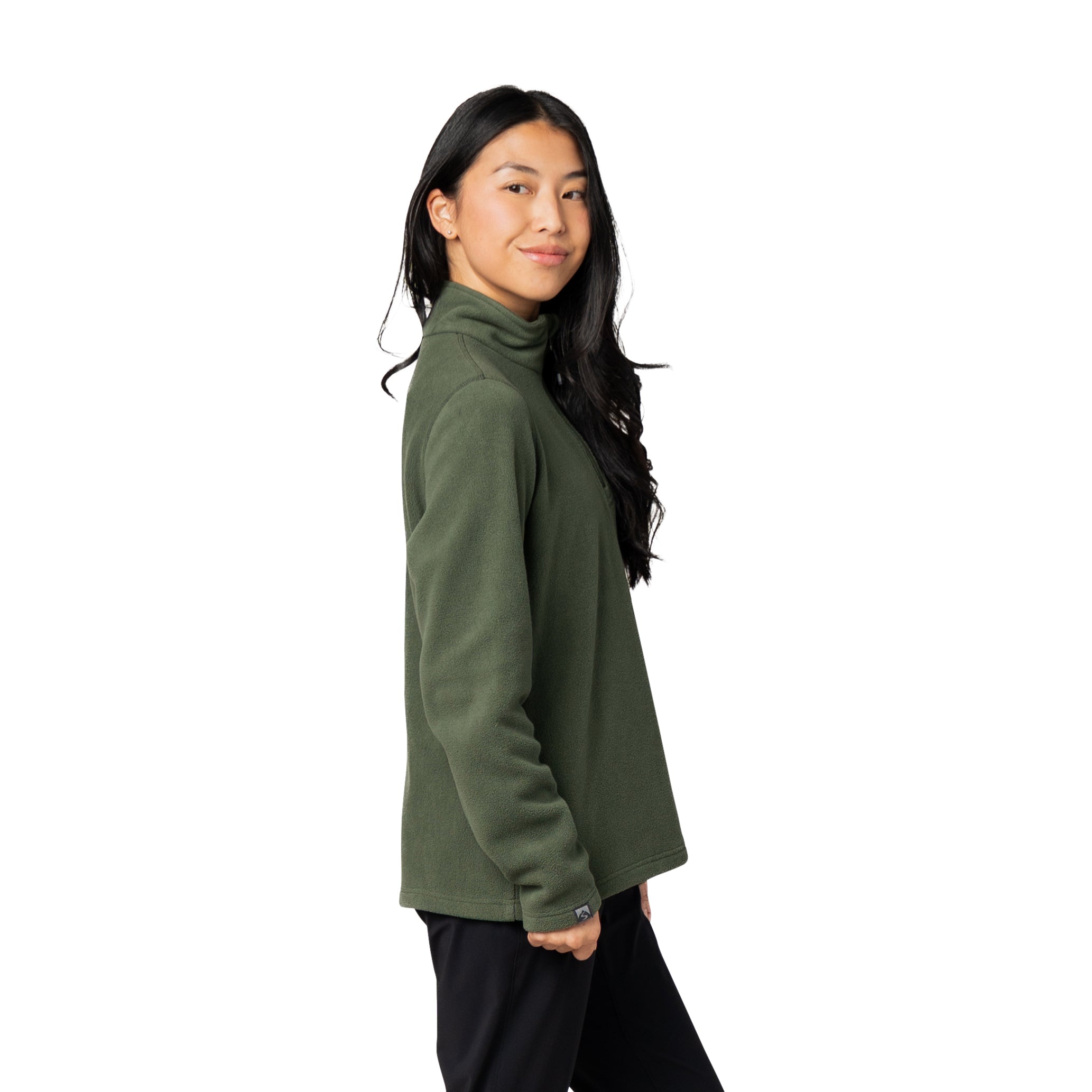 Women's Fireside Fleece Microfleece Quarter Zip – Storm Creek