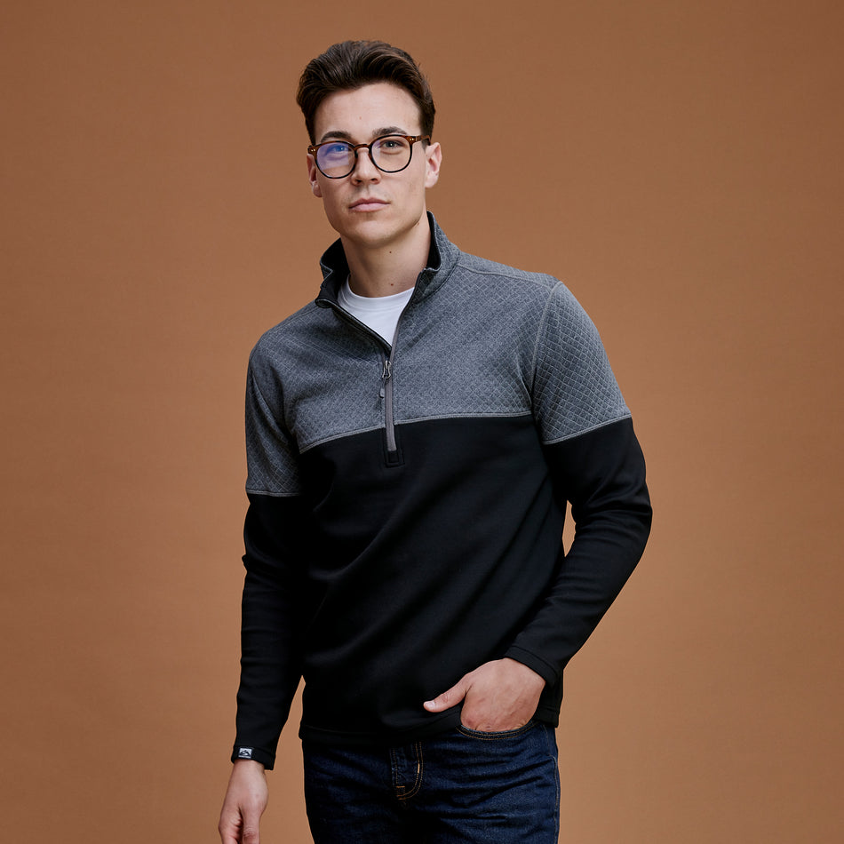 Men's Architect Quilted Quarter Zip - SALE