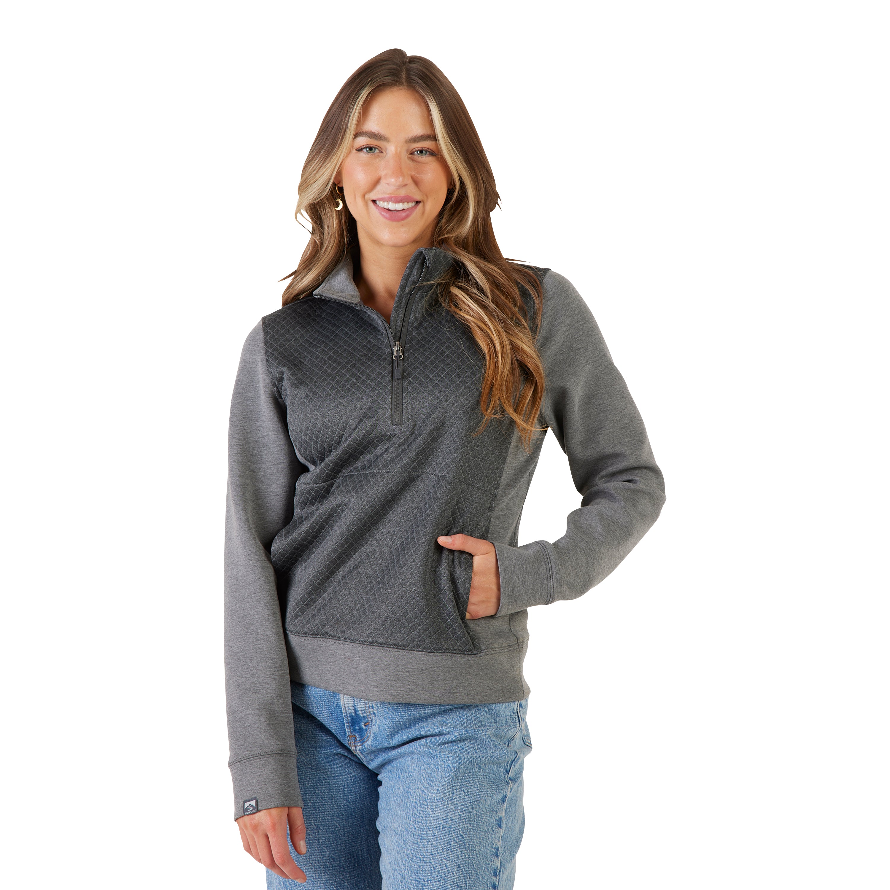 Women's Architect Quilted Quarter Zip - SALE – Storm Creek