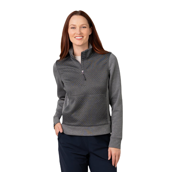 Women's Architect Quilted Quarter Zip - SALE
