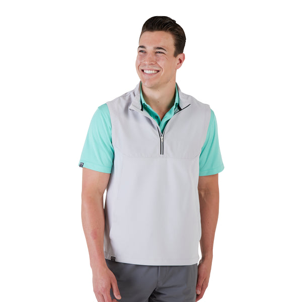 Men's Tiebreaker II Interlock Half Zip Vest