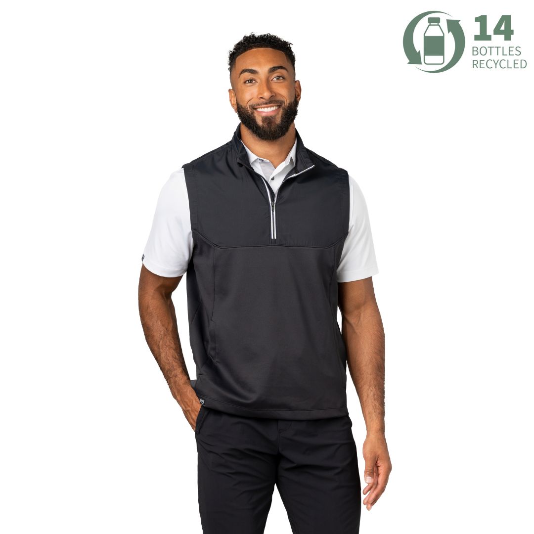 Men's Tiebreaker II Interlock Half Zip Vest – Storm Creek