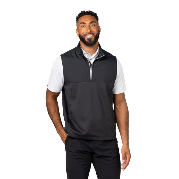 Men's Tiebreaker II Interlock Half Zip Vest
