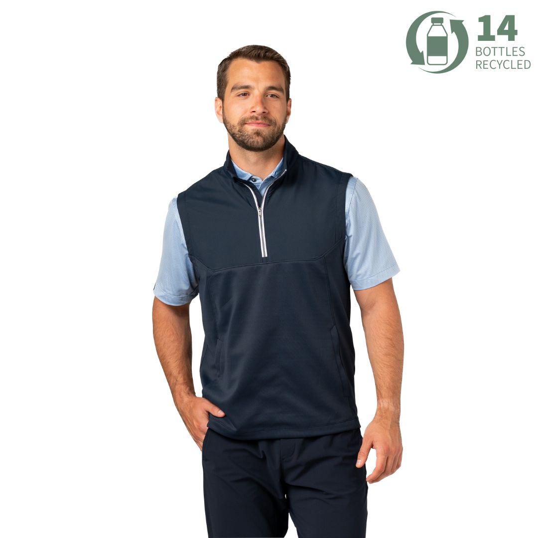 Men's Tiebreaker II Interlock Half Zip Vest – Storm Creek