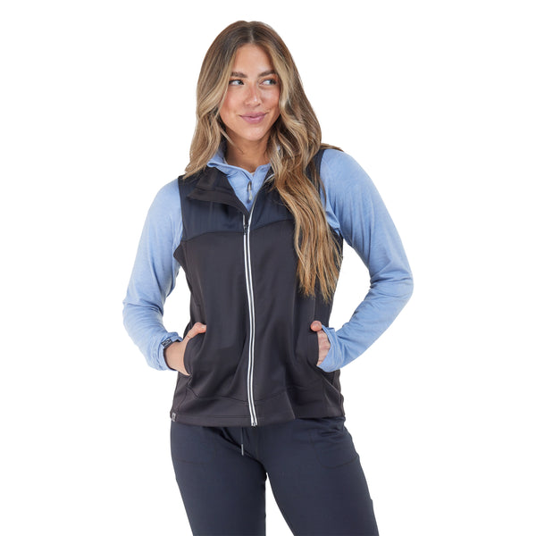 Women's Tiebreaker II Interlock Full Zip Vest