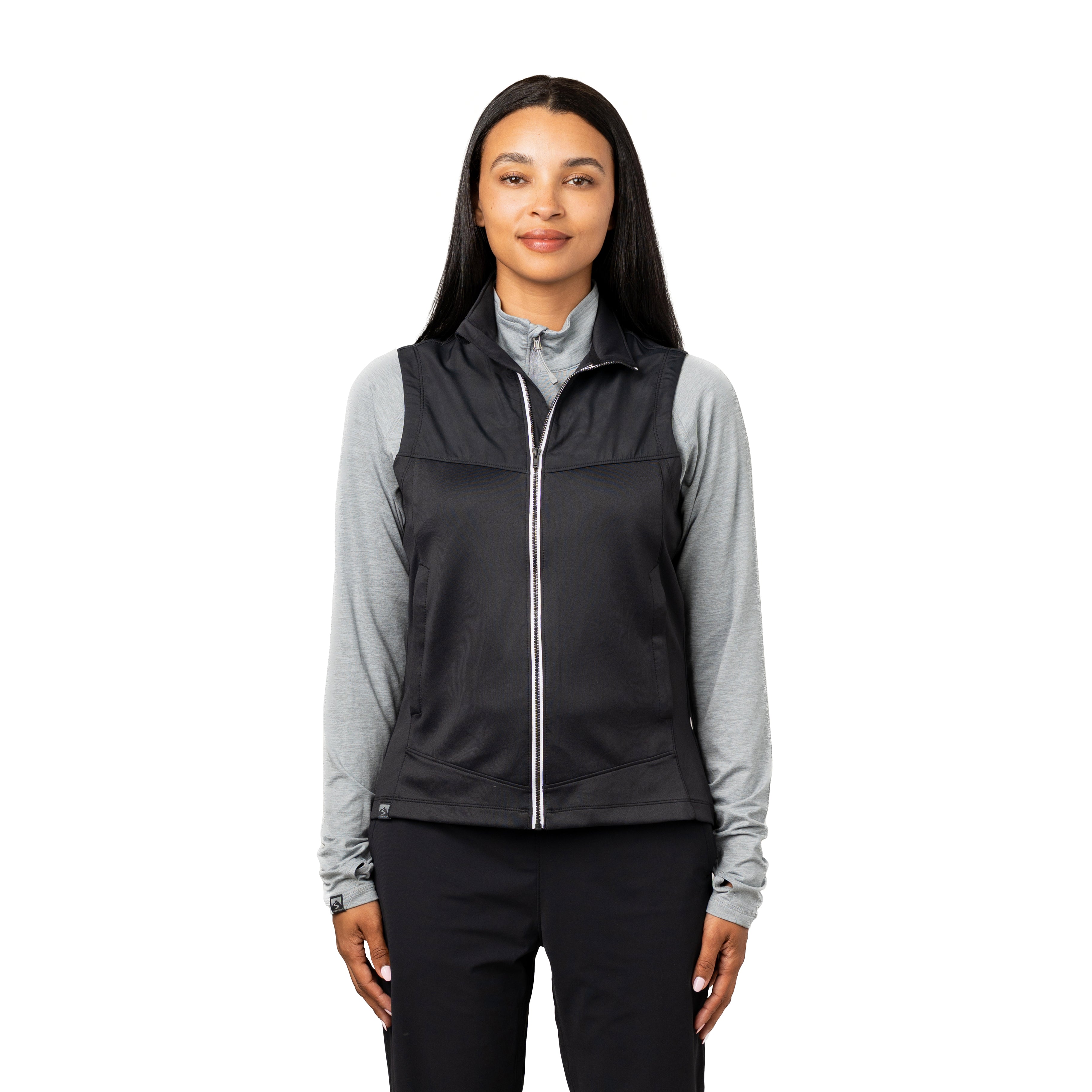 Women's Tiebreaker II Interlock Full Zip Vest – Storm Creek
