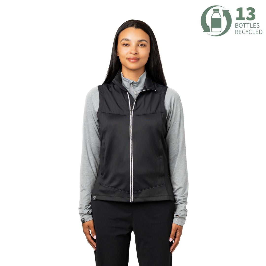 Women's Tiebreaker II Interlock Full Zip Vest – Storm Creek
