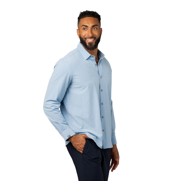 Men's Prodigy Soft Poly/Cotton Blend Button Down - SALE