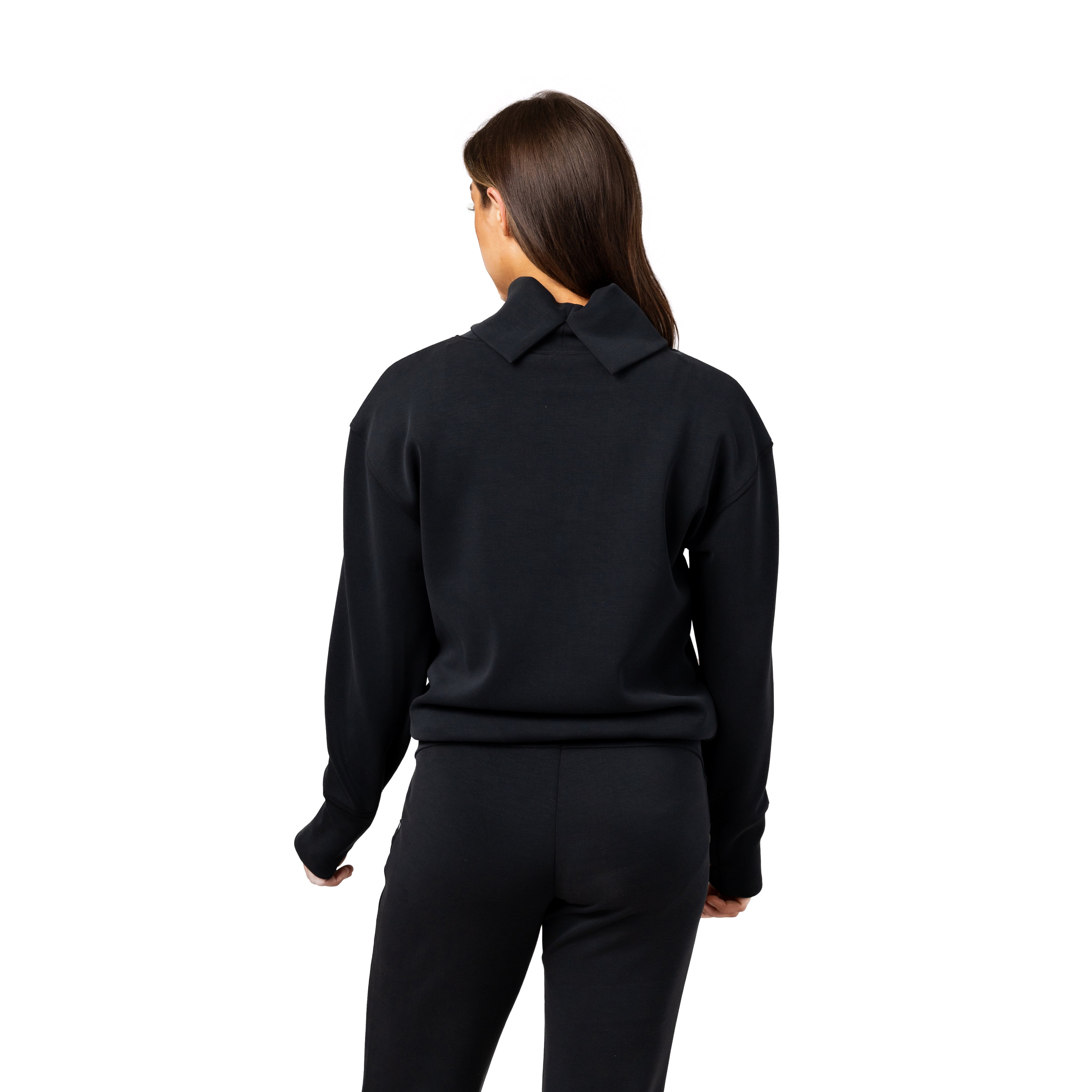 Women's Comfort Zone Super Soft Modal Blend Funnel Neck – Storm