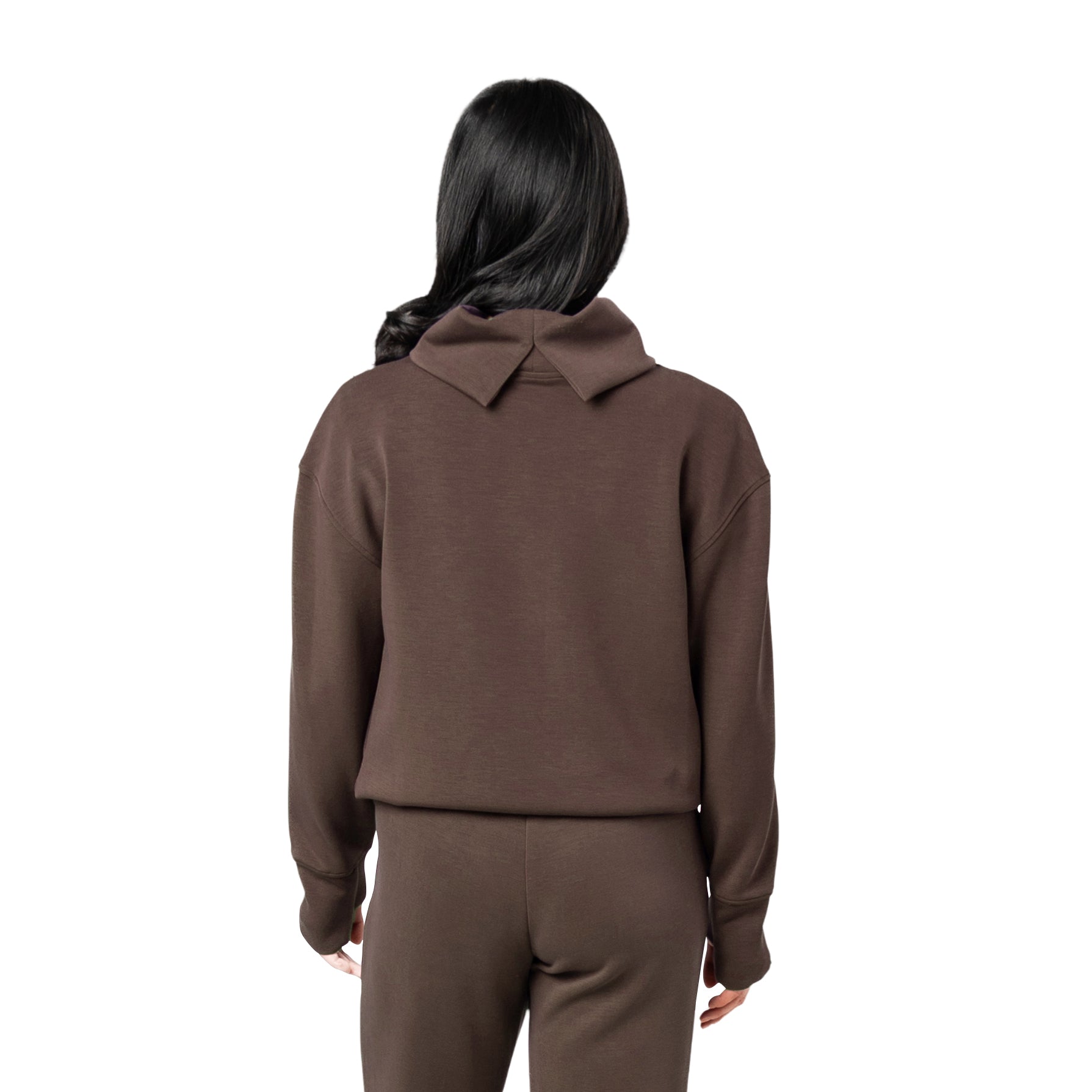 Women's Comfort Zone Super Soft Modal Blend Funnel Neck – Storm