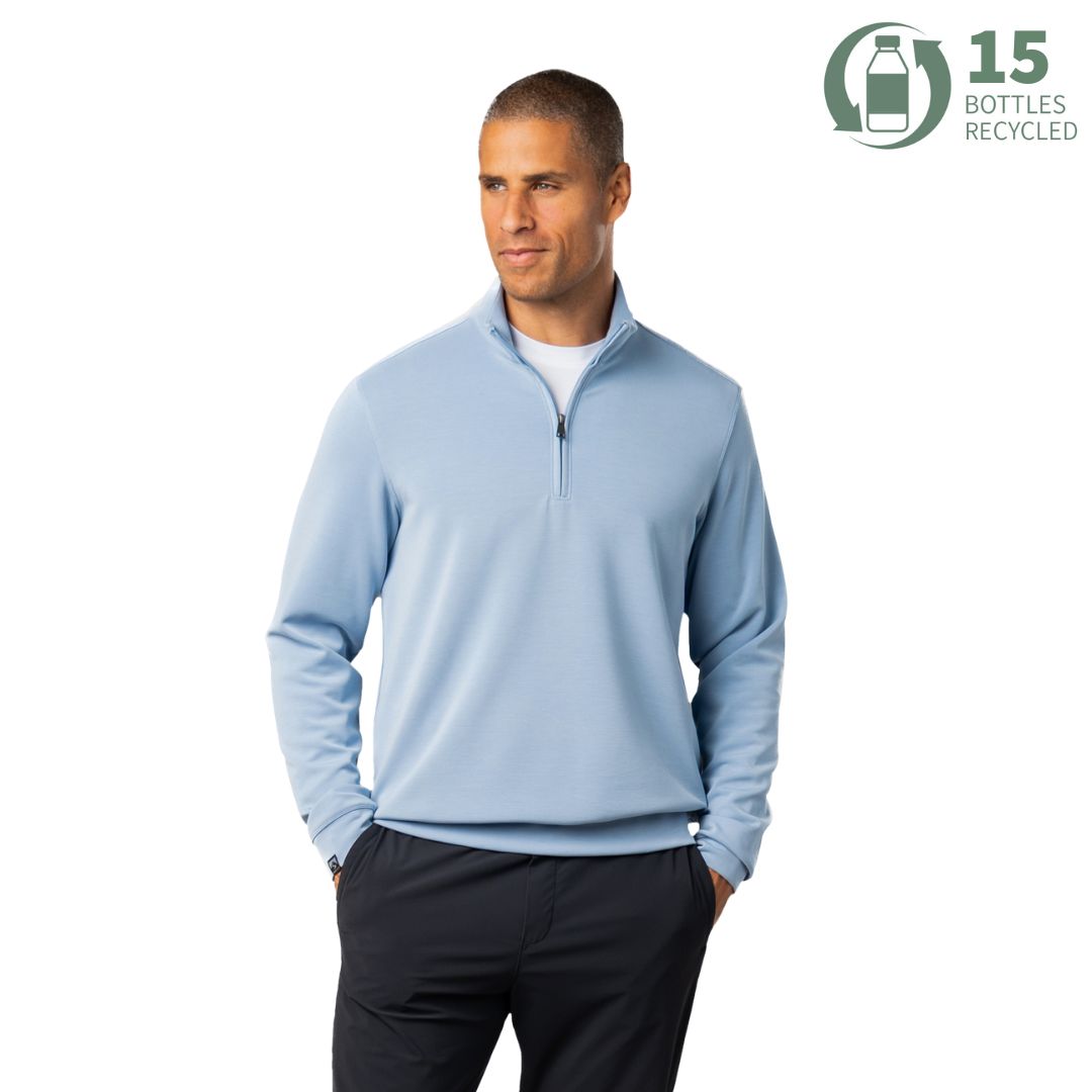 Men's Comfort Zone Super Soft Modal Blend Quarter Zip – Storm