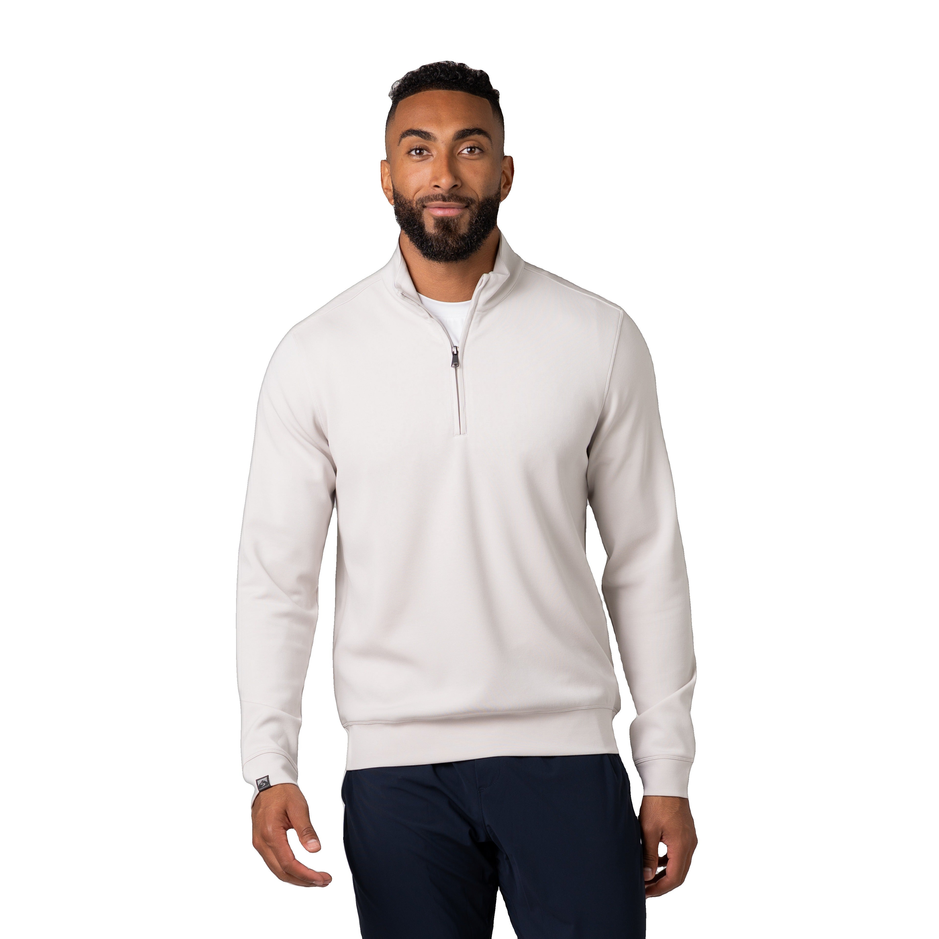 Men's Comfort Zone Super Soft Modal Blend Quarter Zip – Storm