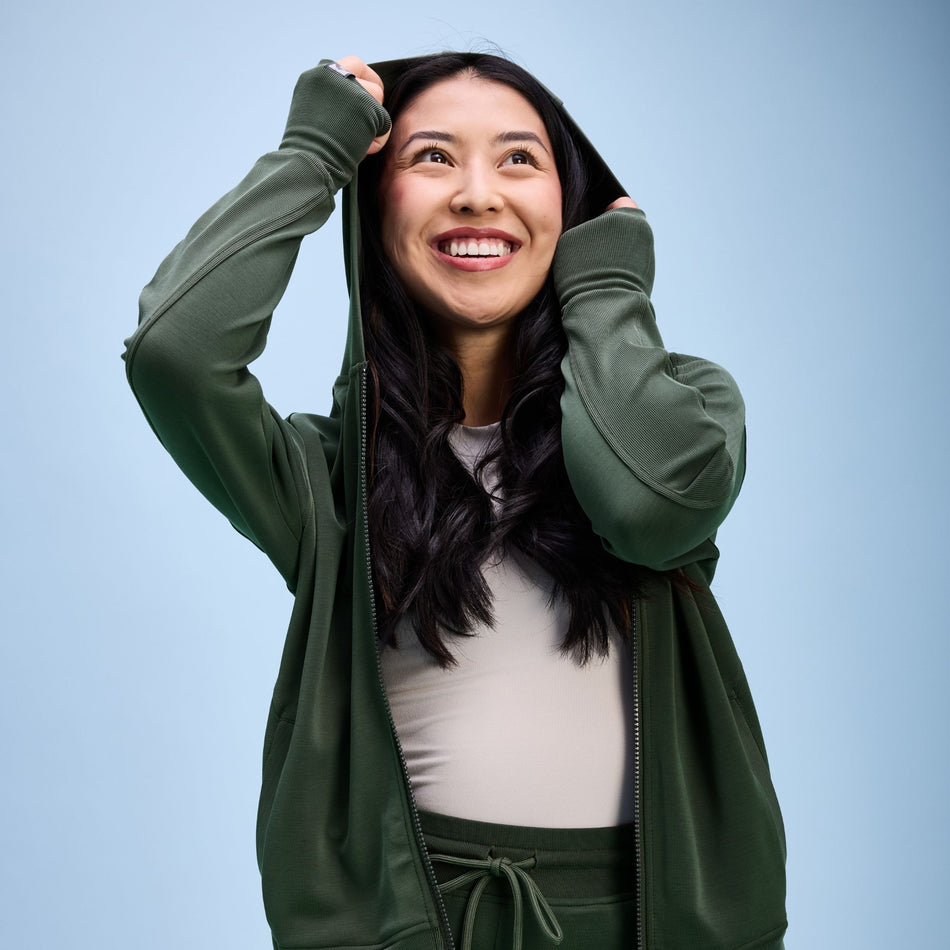 Women's Comfort Zone Super Soft Modal Blend Full Zip Hoodie - COMING FALL 2025