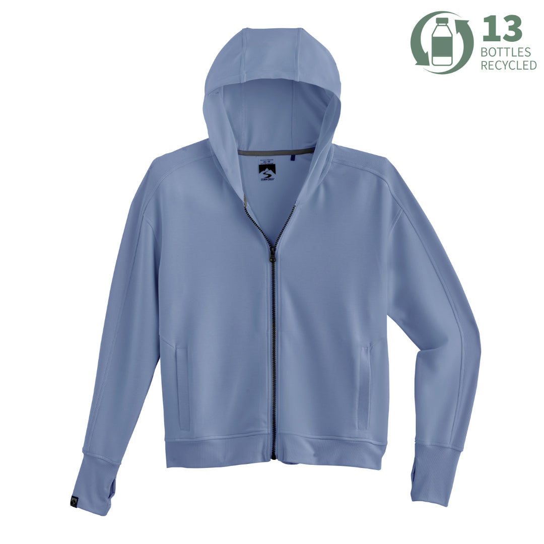 Women's Comfort Zone Super Soft Modal Blend Full Zip Hoodie