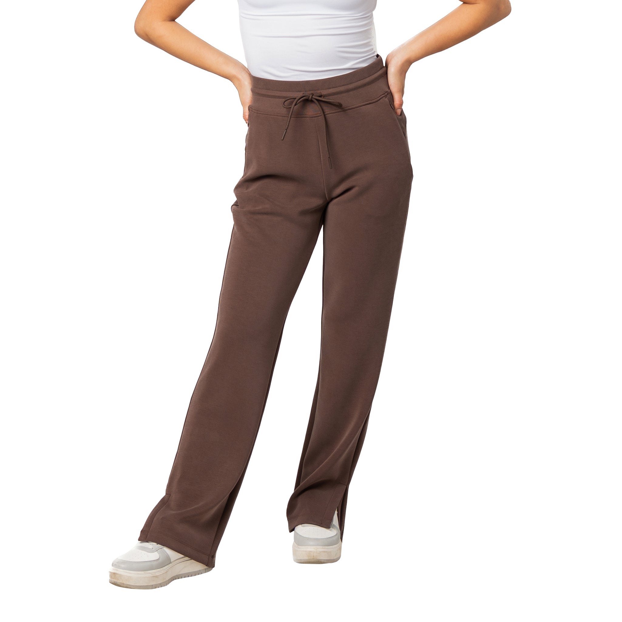 Women's Comfort Zone Super Soft Modal Blend Straight Leg Pant