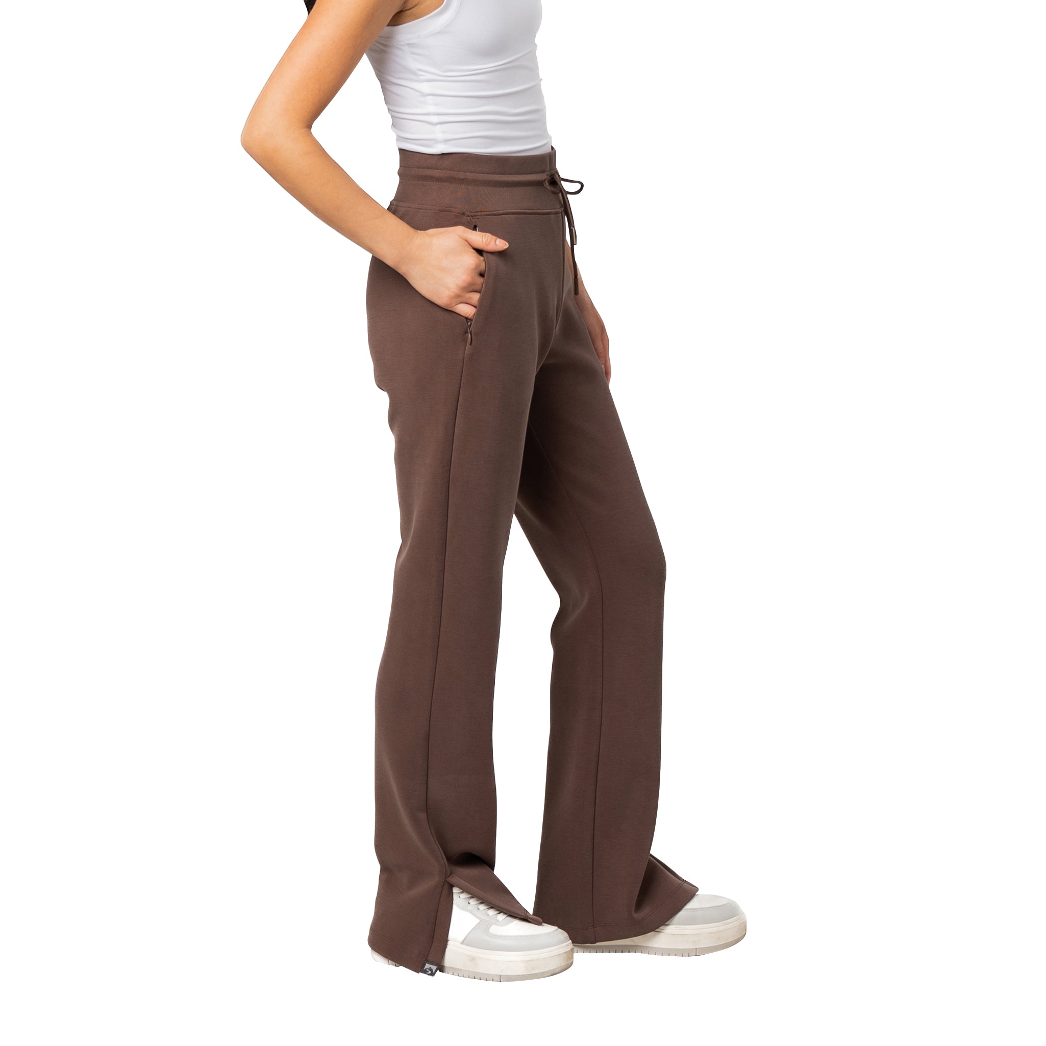 Women's Comfort Zone Super Soft Modal Blend Straight Leg Pant