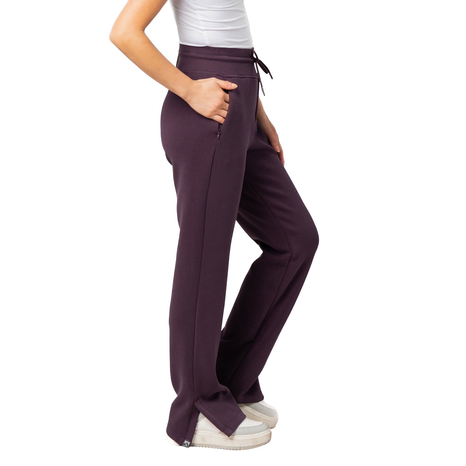 Women's Comfort Zone Super Soft Modal Blend Straight Leg Pant