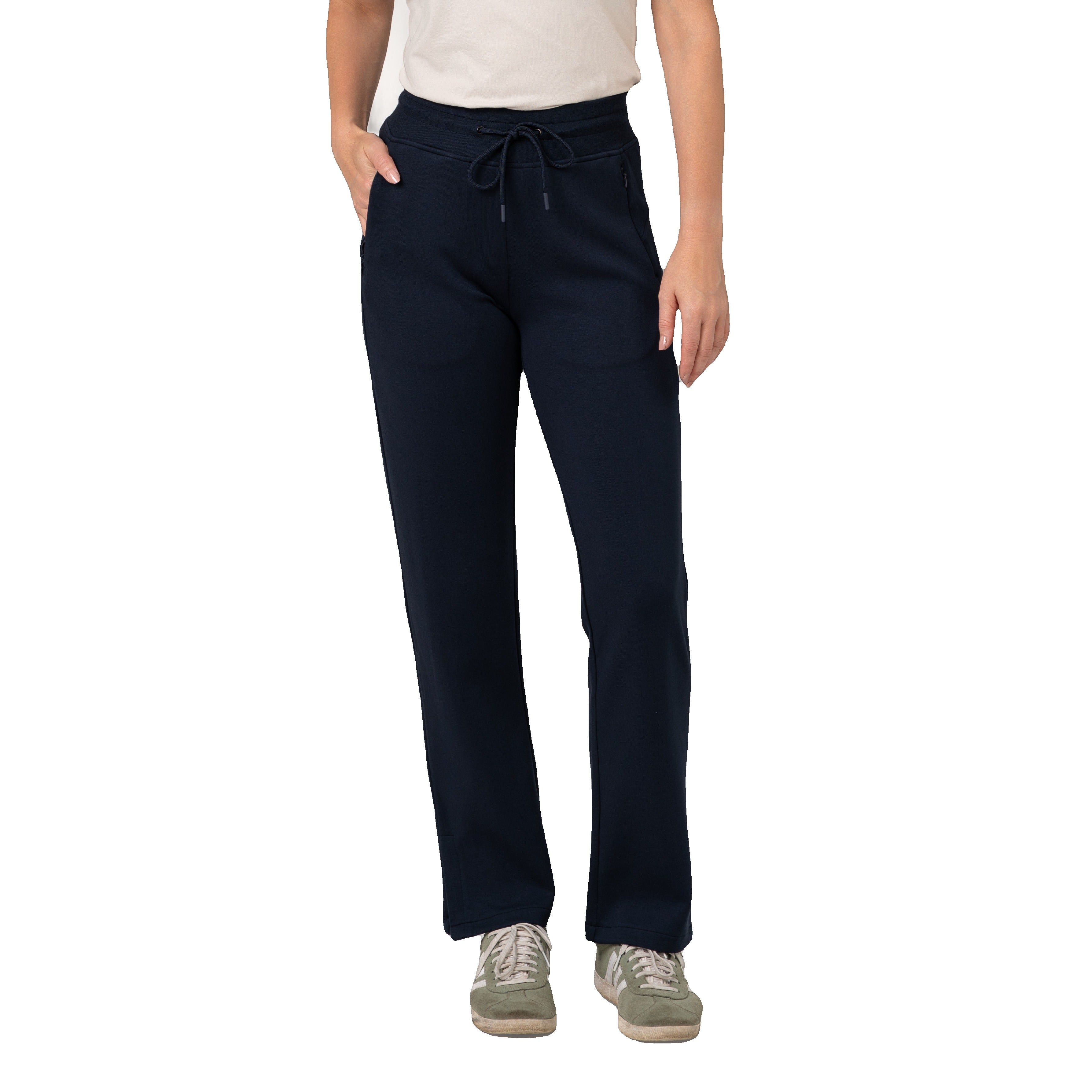 Women's Comfort Zone Super Soft Modal Blend Straight Leg Pant