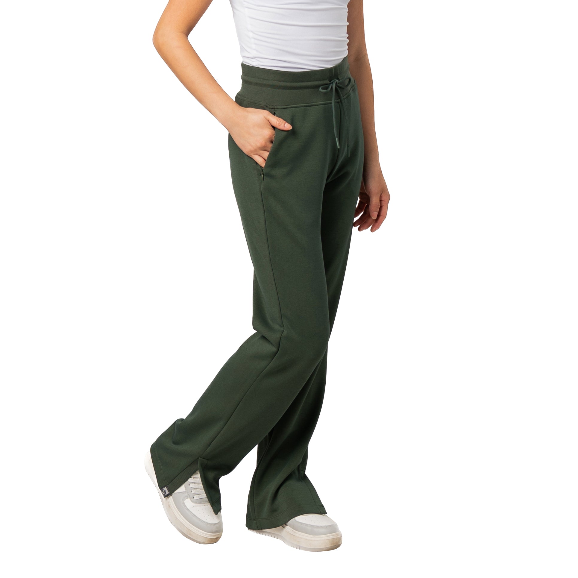 Women's Comfort Zone Super Soft Modal Blend Straight Leg Pant
