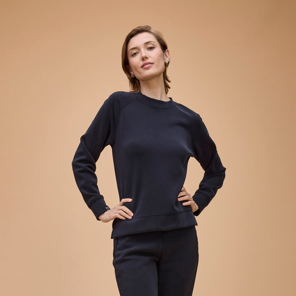 Women's Comfort Zone Super Soft Modal Blend Crew Neck