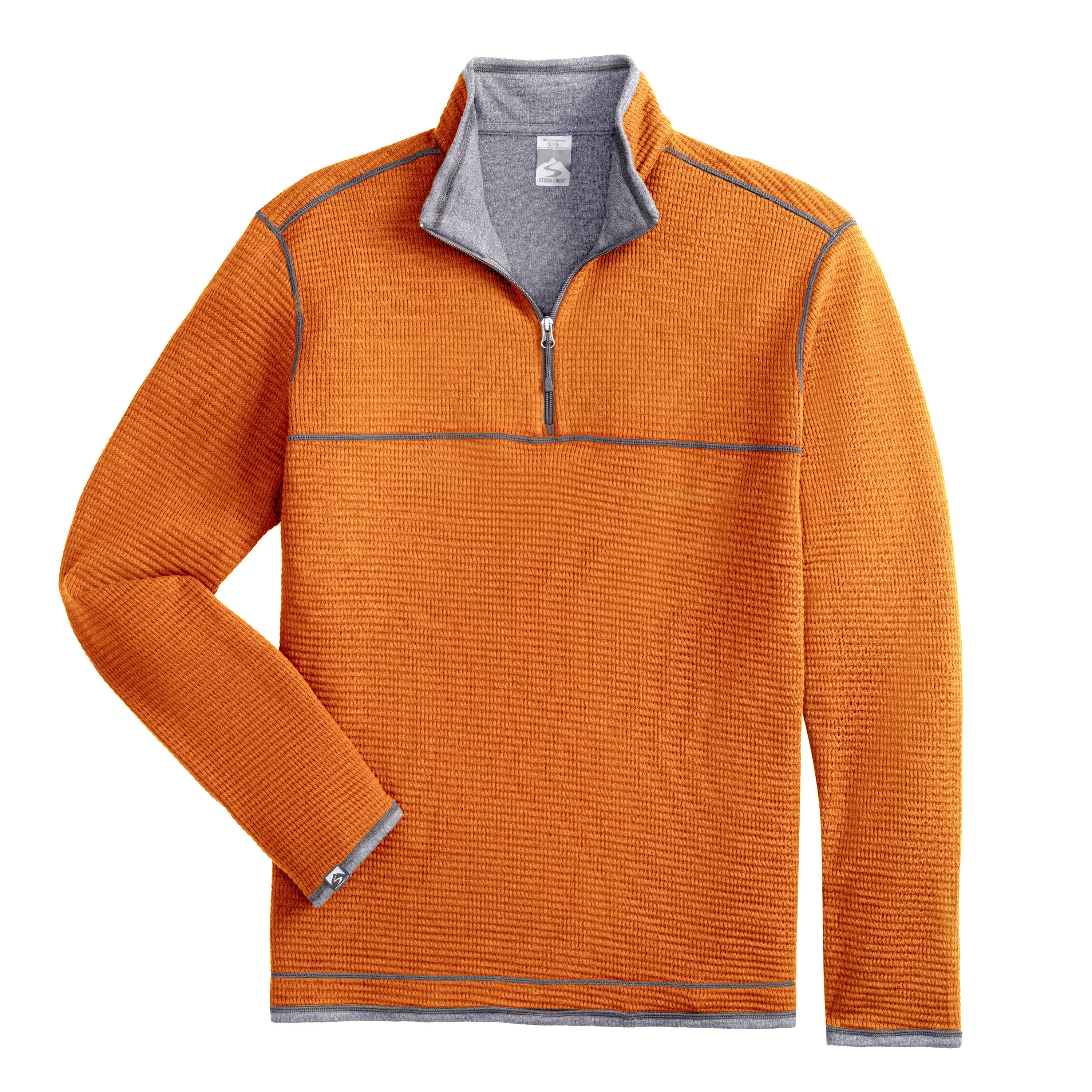 Men's Maverick Waffle Knit Quarter Zip – Storm Creek Distributor Site