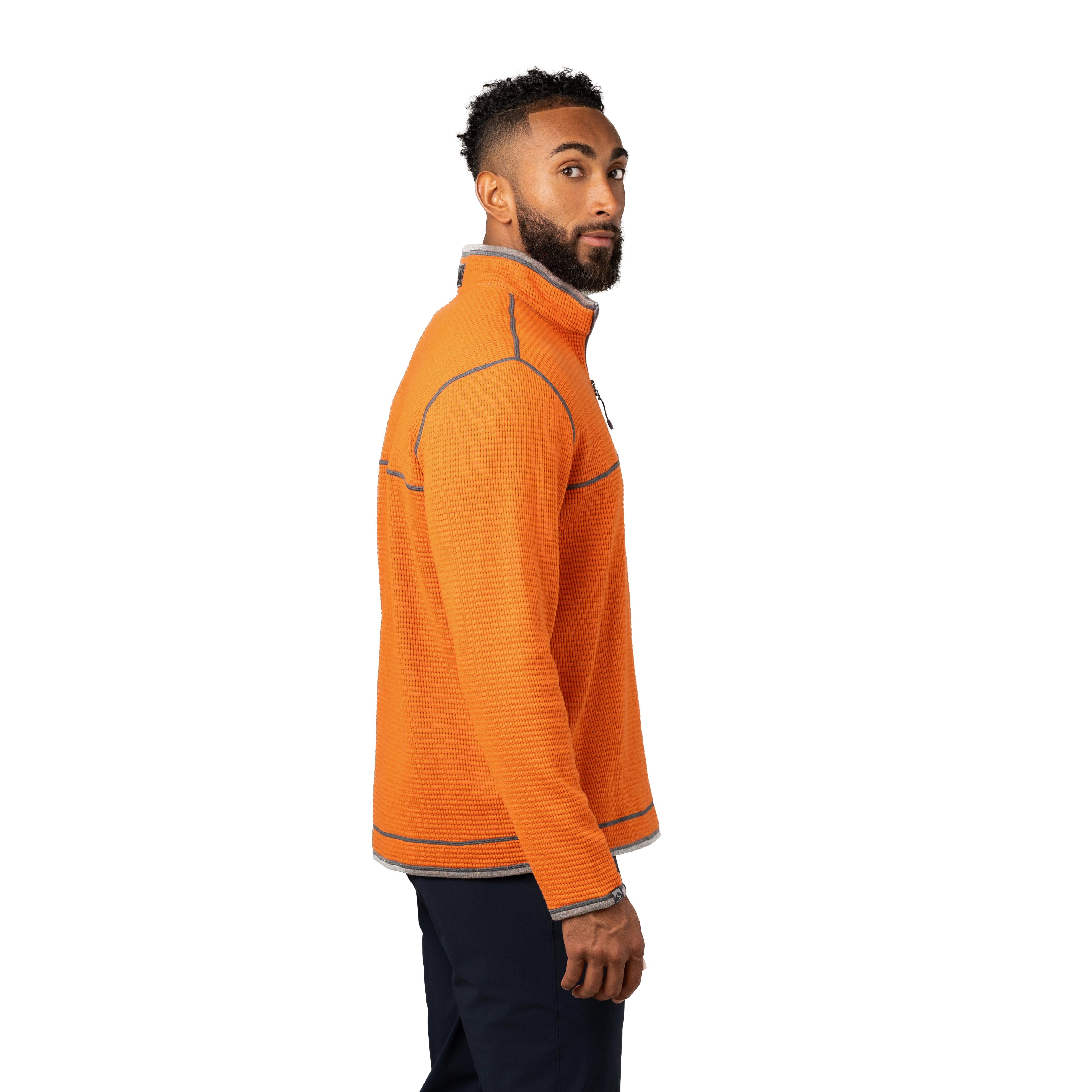 Men's Maverick Waffle Knit Quarter Zip – Storm Creek Distributor Site