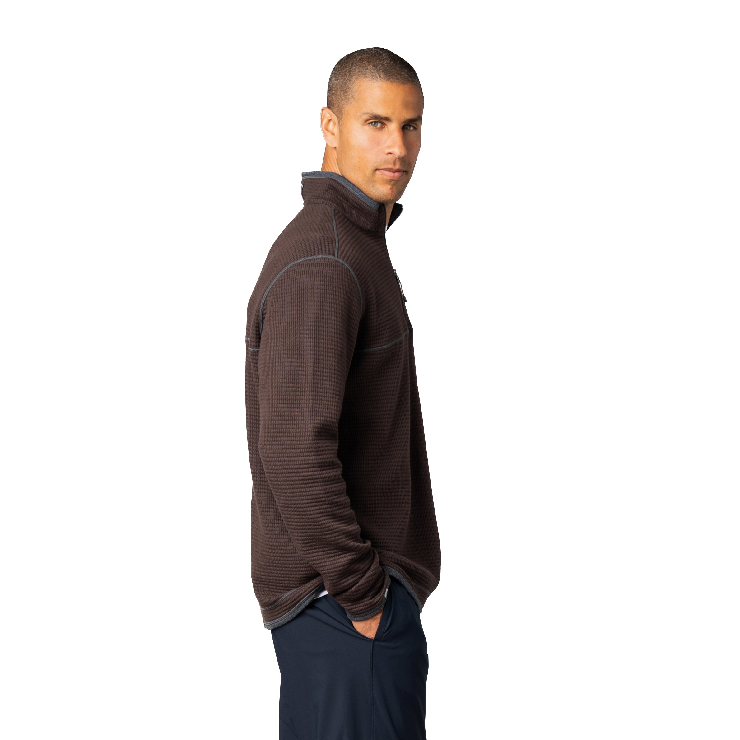 Men's Maverick Waffle Knit Quarter Zip – Storm Creek Distributor Site