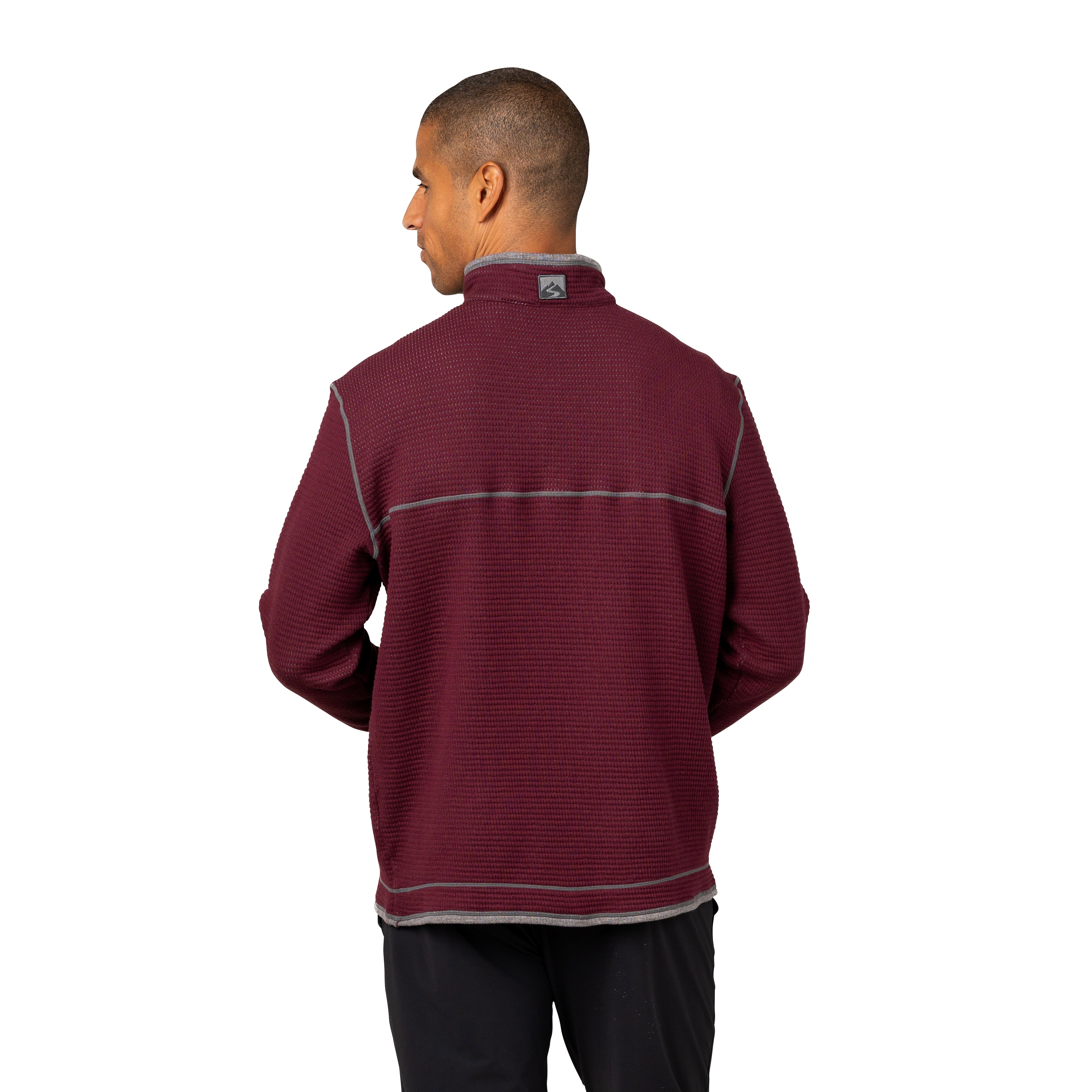 Men's Maverick Waffle Knit Quarter Zip – Storm Creek Distributor Site