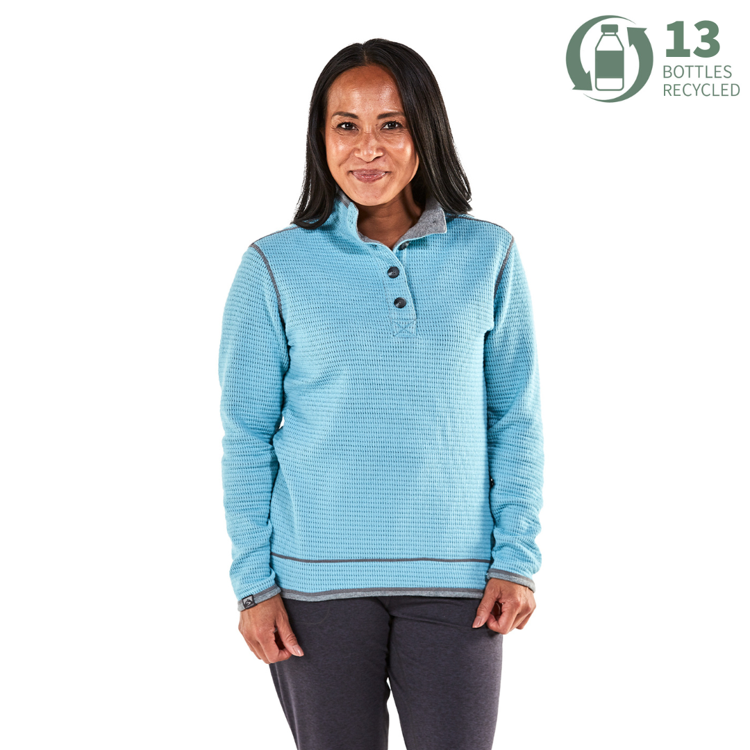 Women's Maverick Waffle Knit Button Up - SALE – Storm Creek