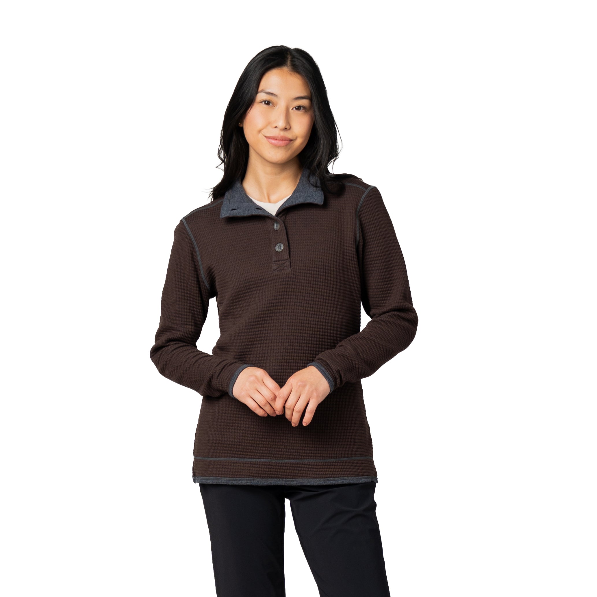 Women's Maverick Waffle Knit Button Up – Storm Creek Distributor Site