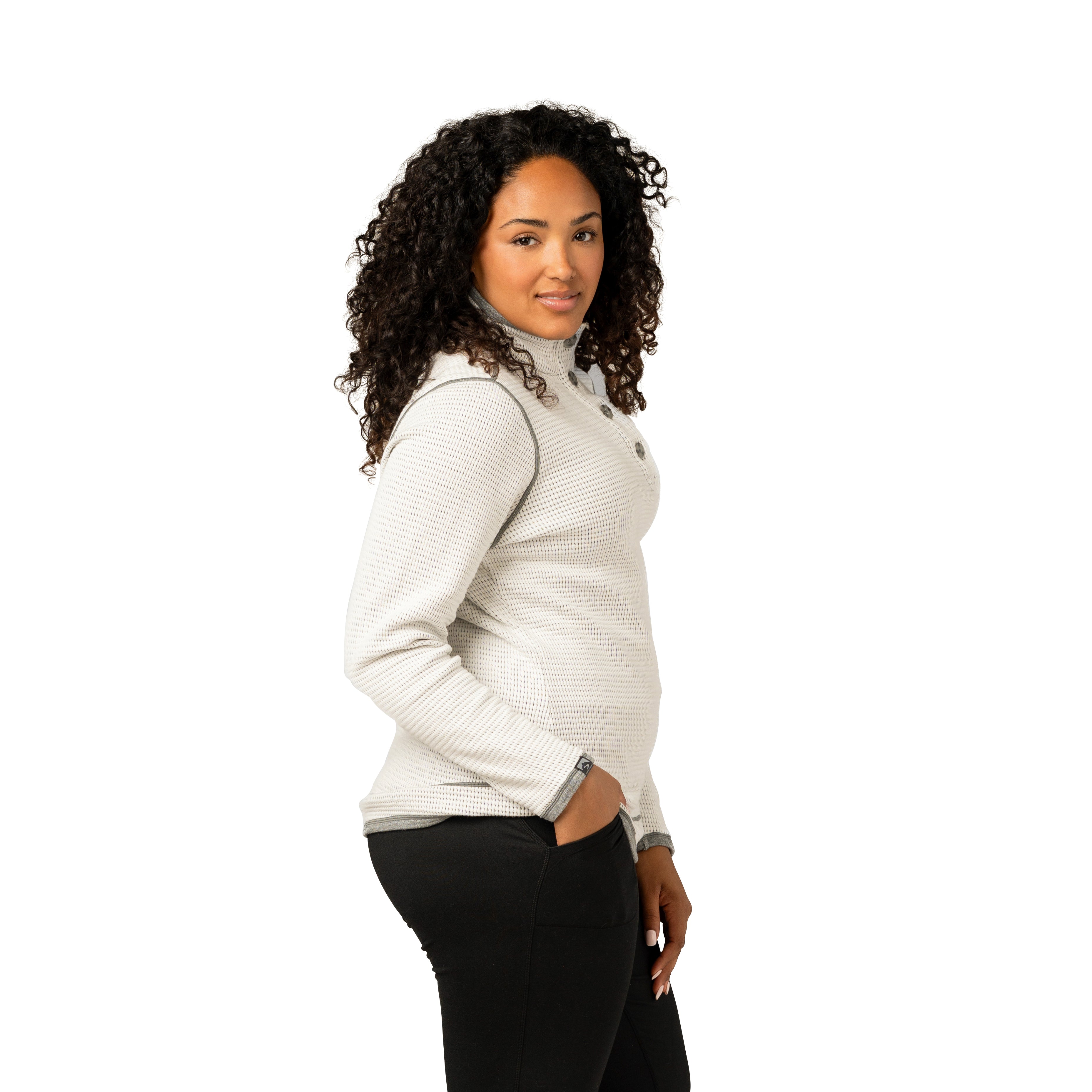 Women's Maverick Waffle Knit Button Up – Storm Creek Distributor Site