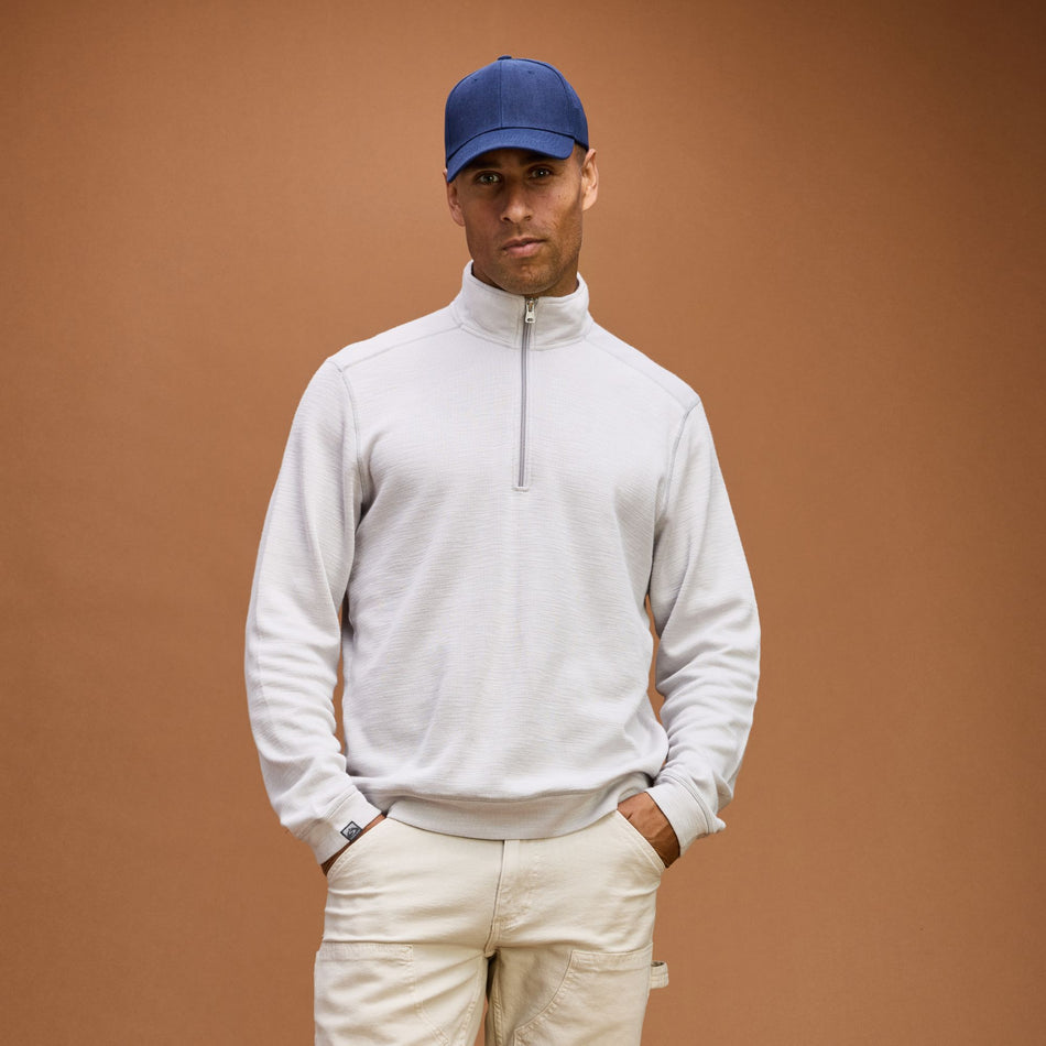 Men's Shoreliner Cotton/Bamboo Blend Quarter Zip