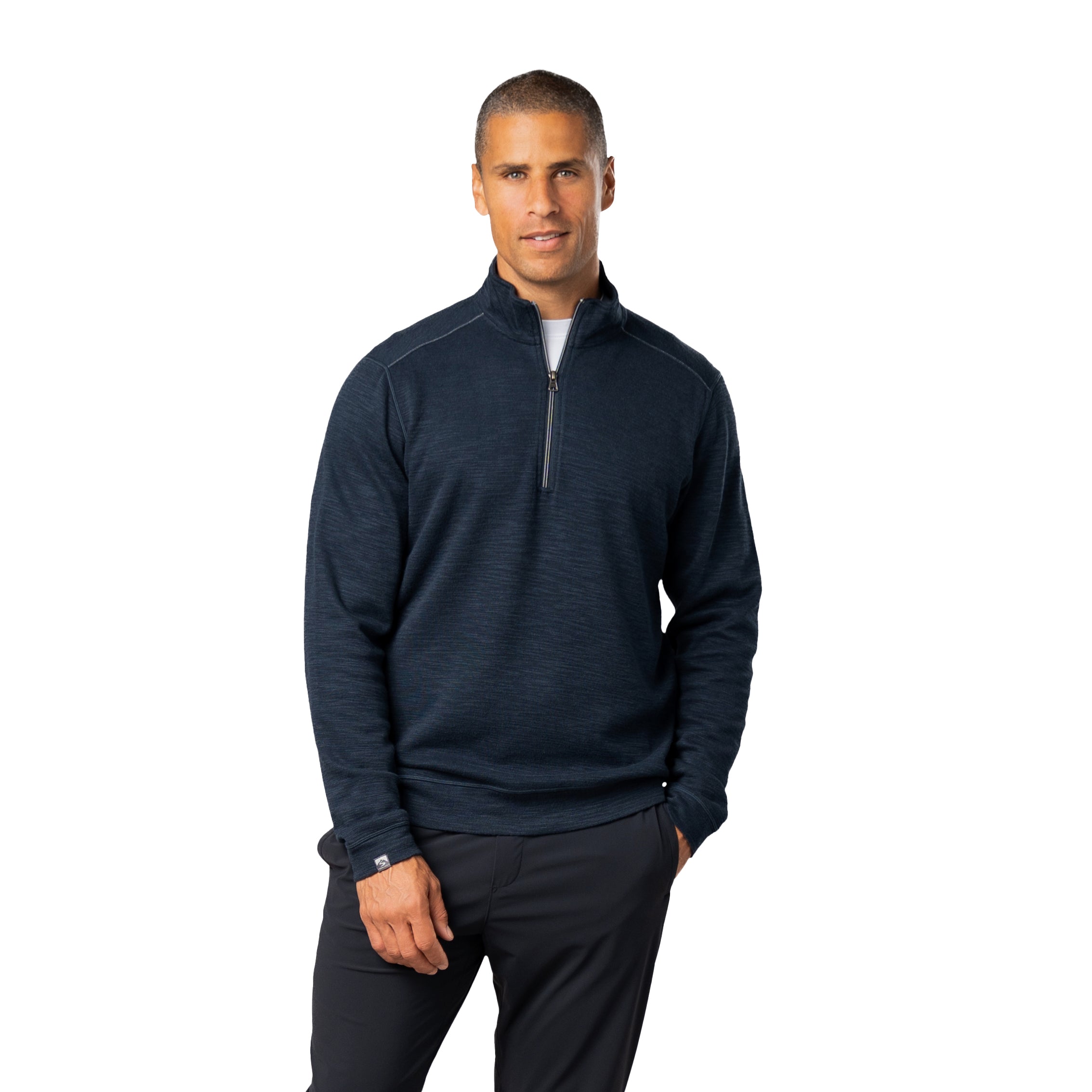 Men's Shoreliner Cotton/Bamboo Blend Quarter Zip – Storm Creek