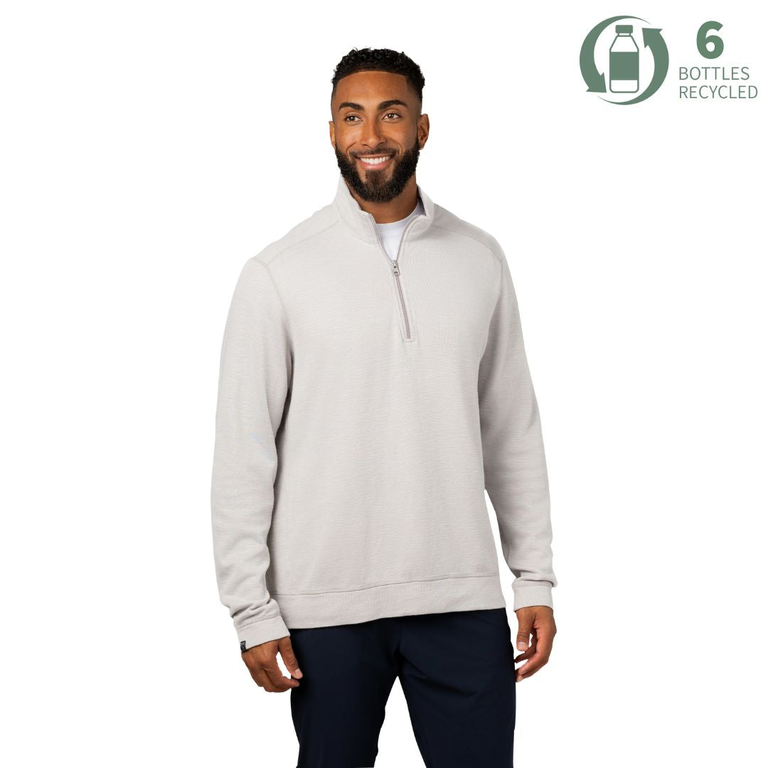 Men's Shoreliner Cotton/Bamboo Blend Quarter Zip – Storm Creek