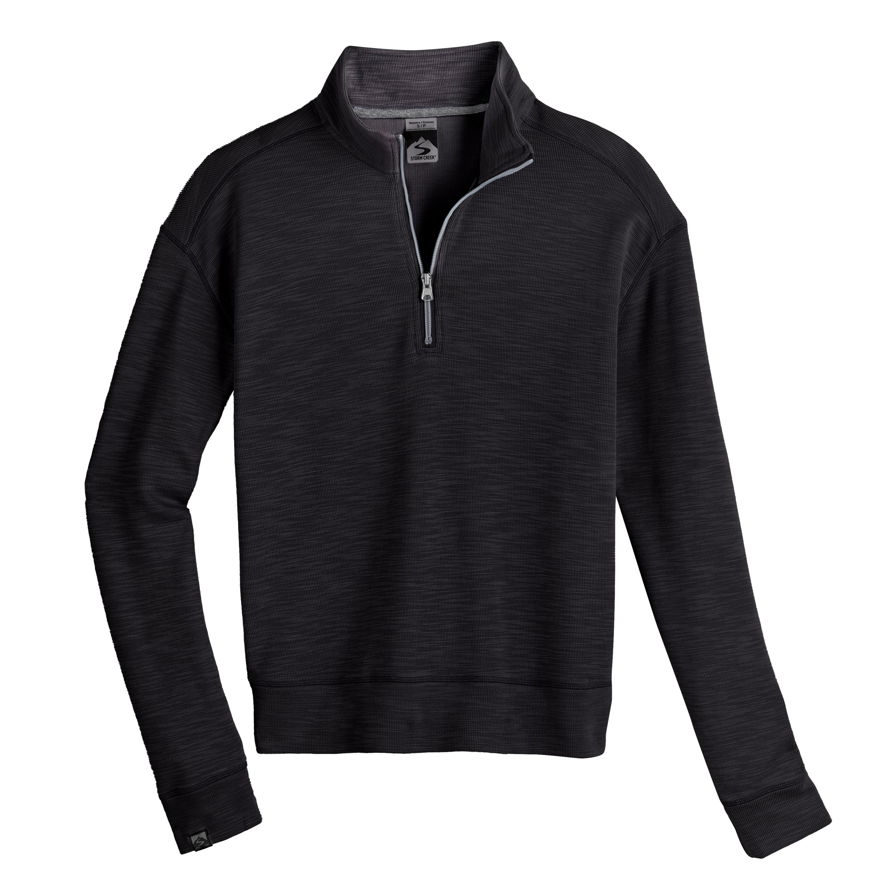 Women's Shoreliner Cotton/Bamboo Blend Quarter Zip – Storm Creek