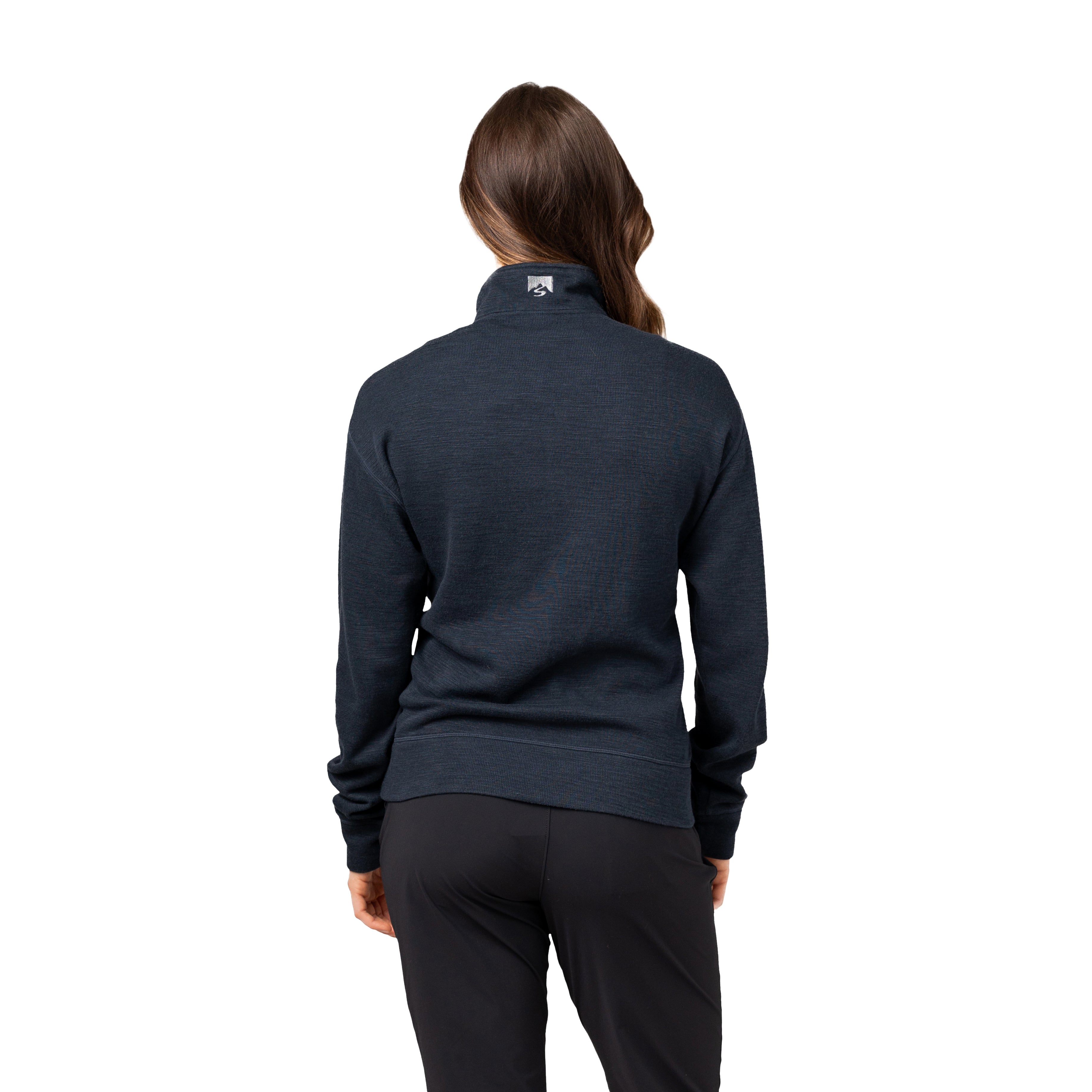 Women's Shoreliner Cotton/Bamboo Blend Quarter Zip – Storm Creek