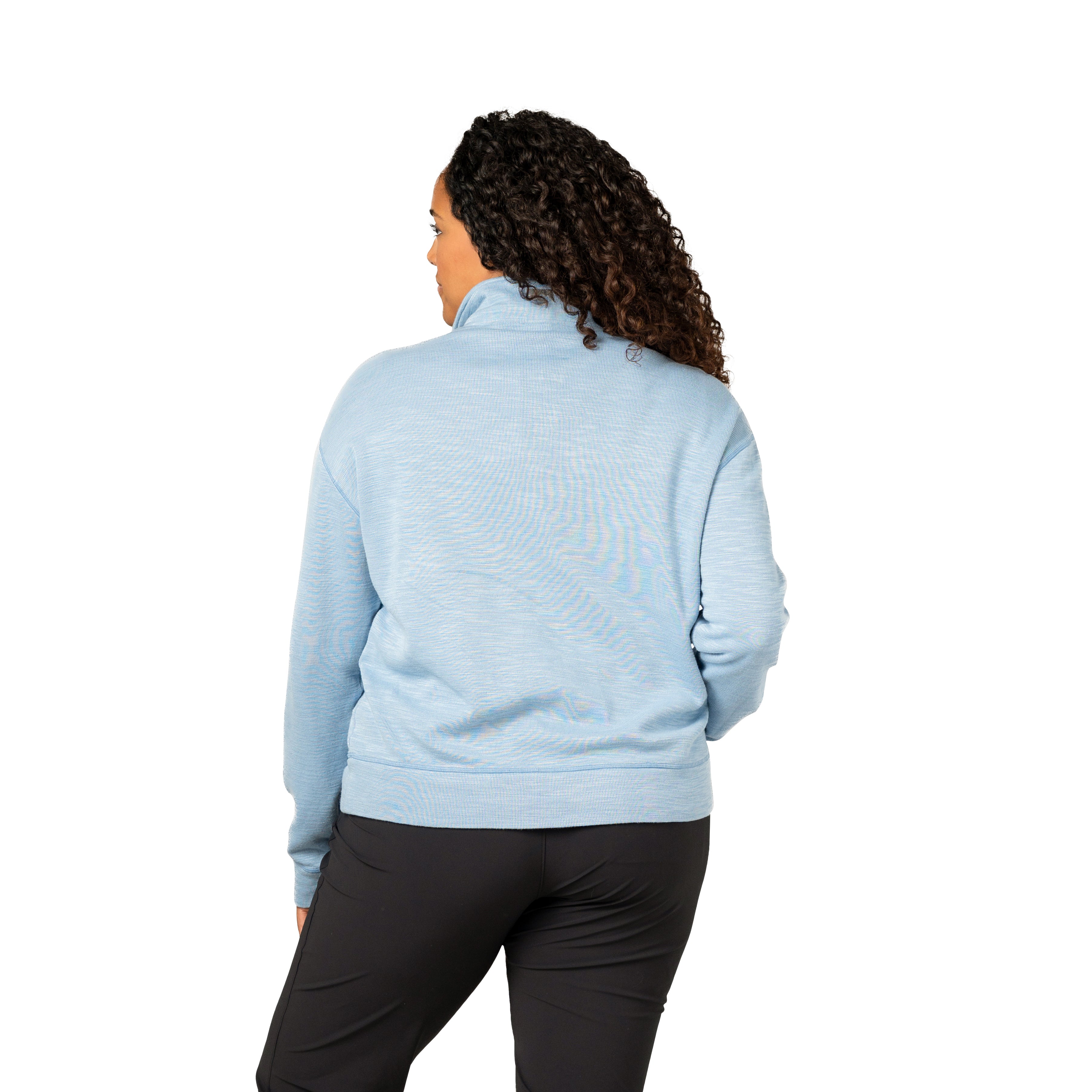 Women's Shoreliner Cotton/Bamboo Blend Quarter Zip – Storm Creek
