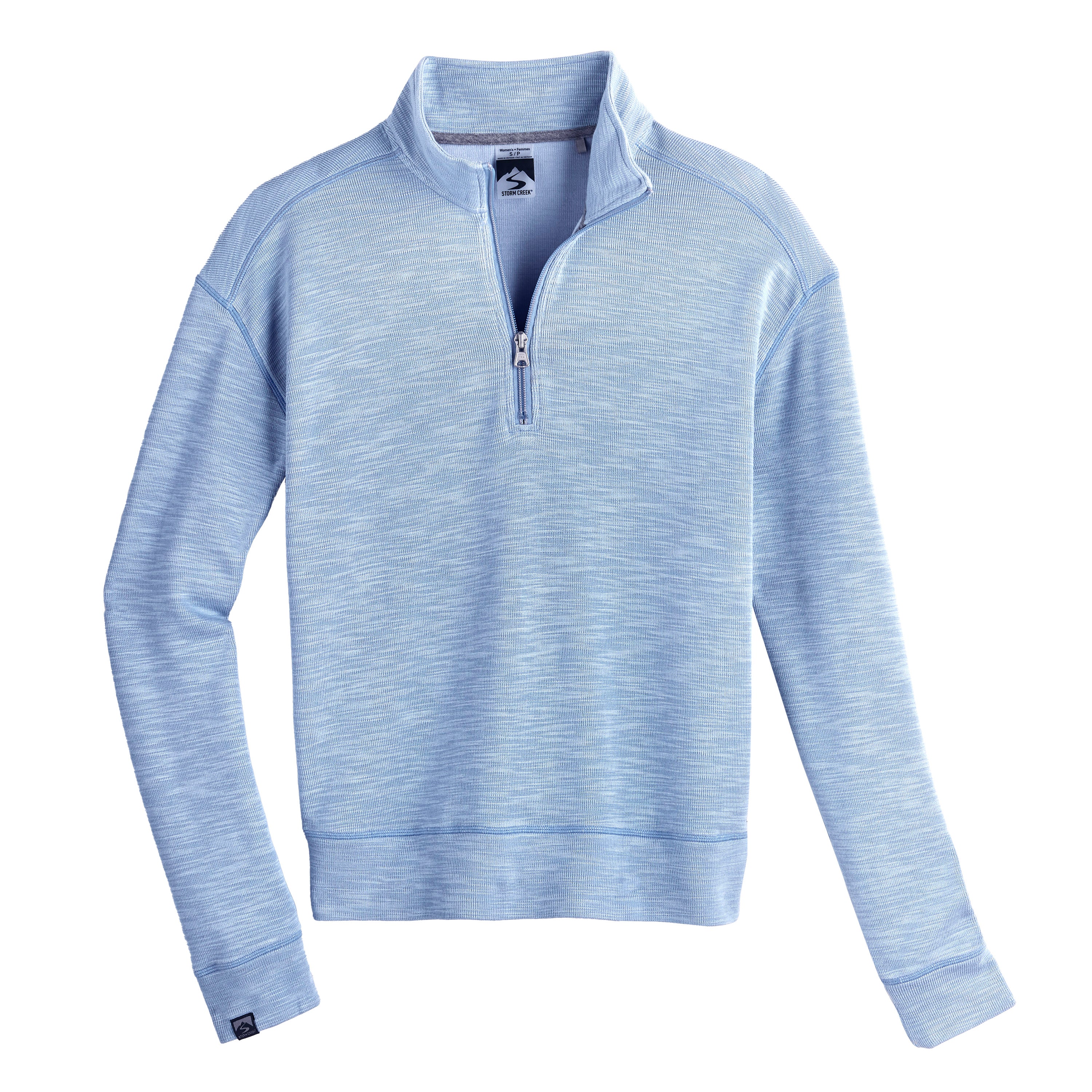 Women's Shoreliner Cotton/Bamboo Blend Quarter Zip – Storm Creek