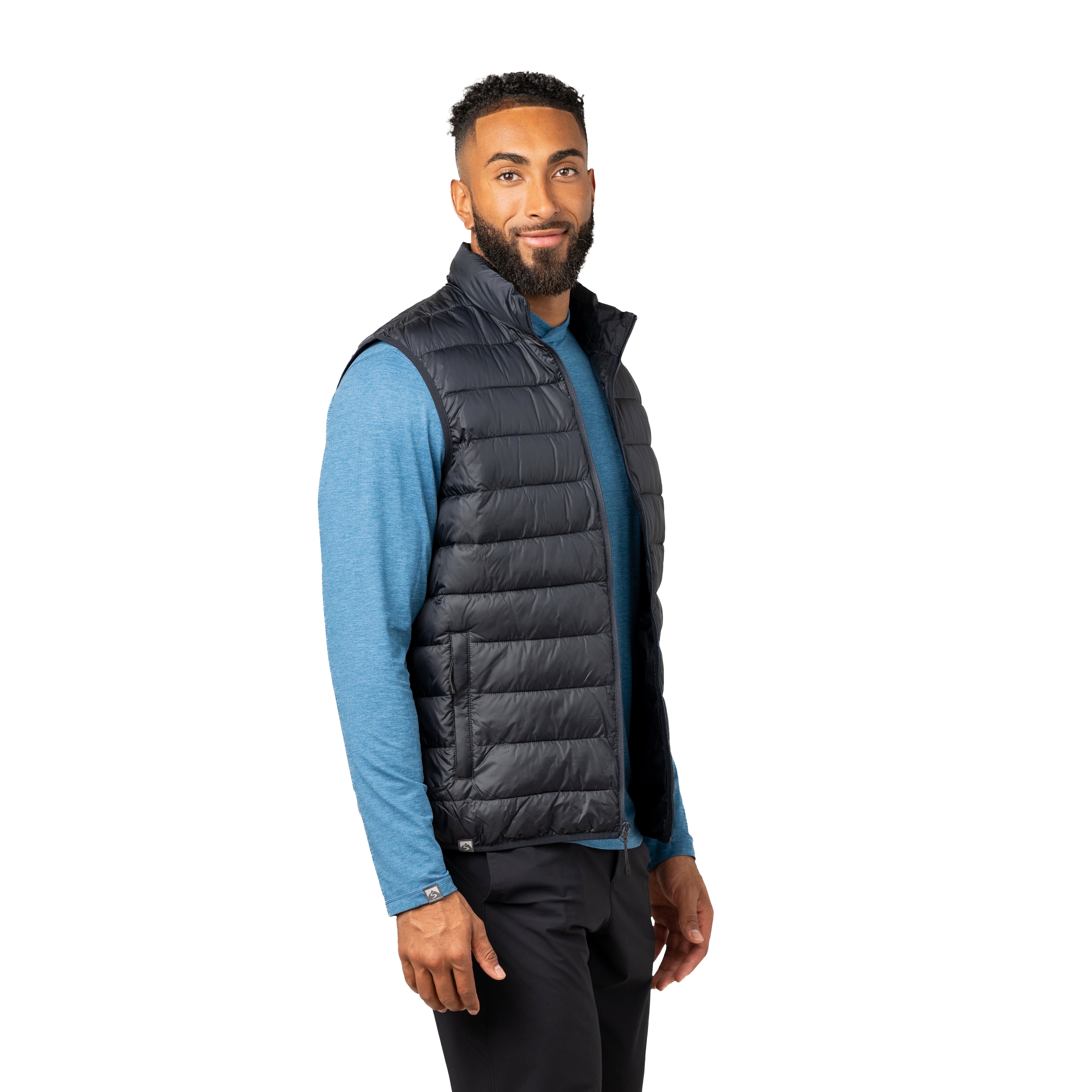 Men's Pacific Puffer 100 GSM Insulated Faux Down Packable Quilted